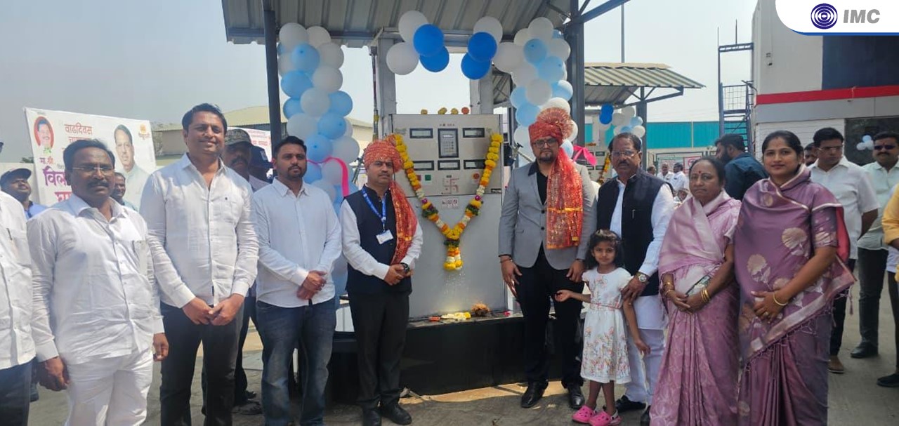 Inauguration of 28th CNG station Digambarravji Bagal Petroleum, Karmala, Solapur