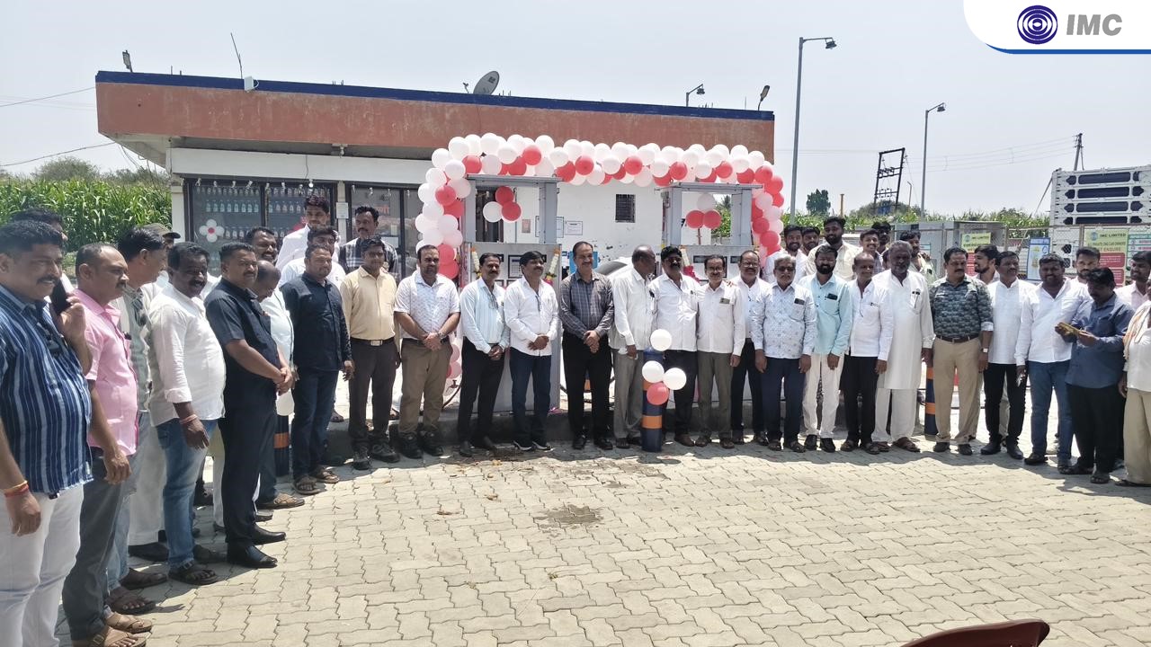 Inauguration of 31st CNG station Treeveni Petroleum, Pandharpur- Satara Highway