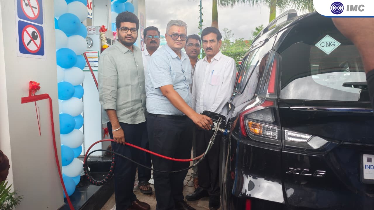 Inauguration of 34th CNG station - Pantnagar Petroleum, Pandharpur