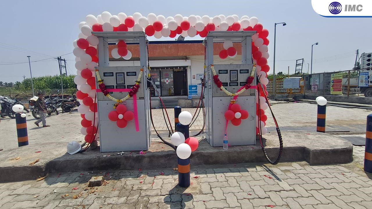 Inauguration of 31st CNG station Treeveni Petroleum, Pandharpur- Satara Highway
